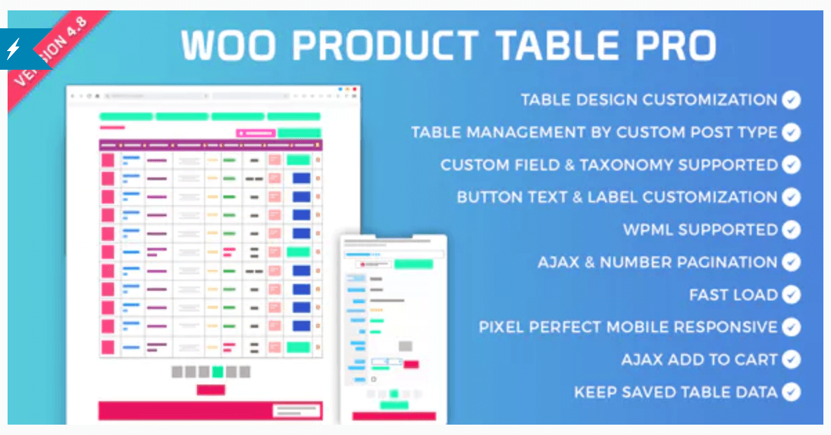 Woo Product Table Pro插件。